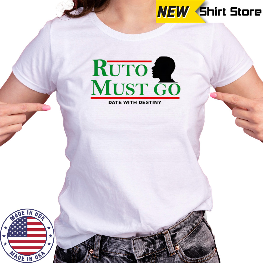 Ruto must go date with destiny shirt Women's T-shirt