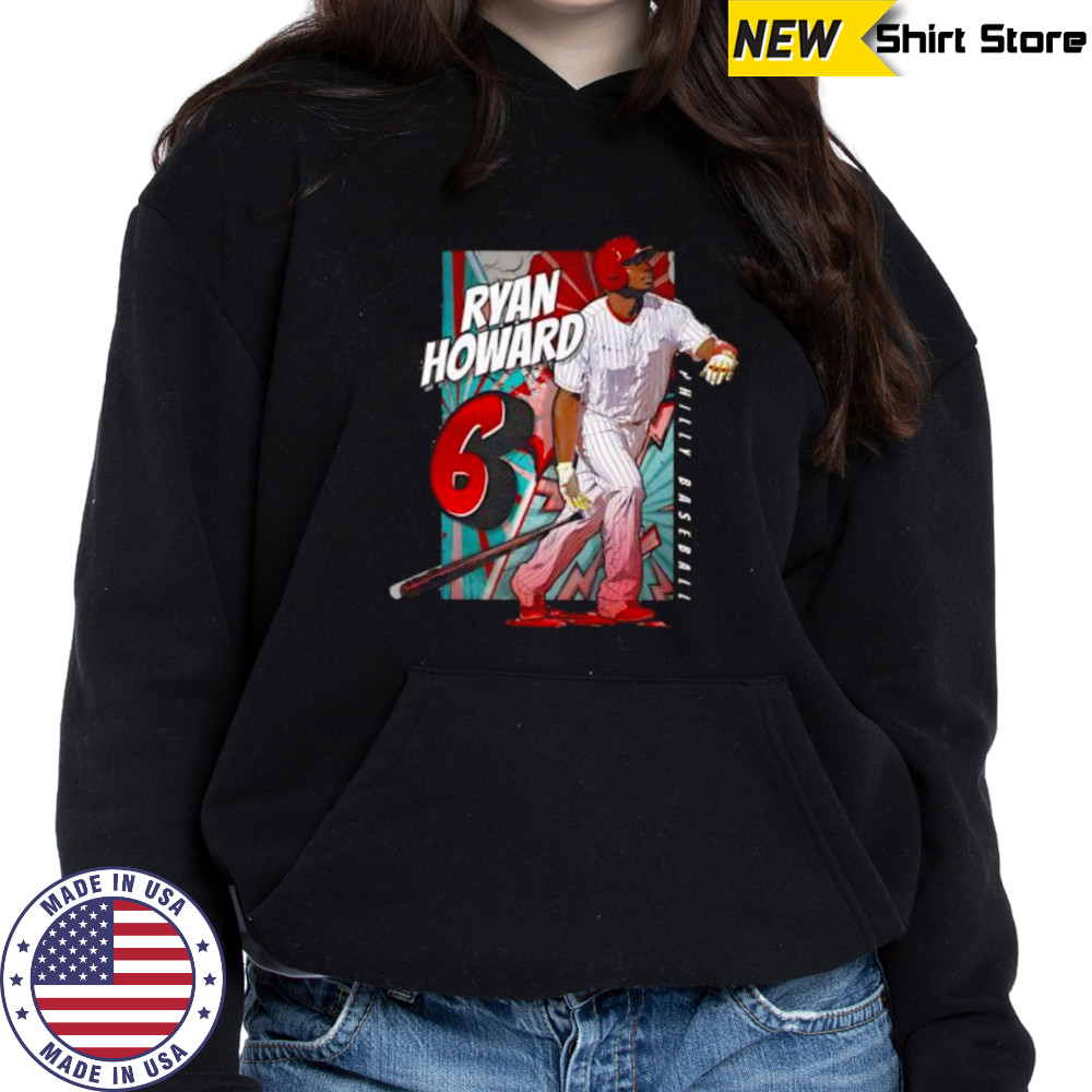 Ryan howard philadelphia comicbook shirt Hoodie