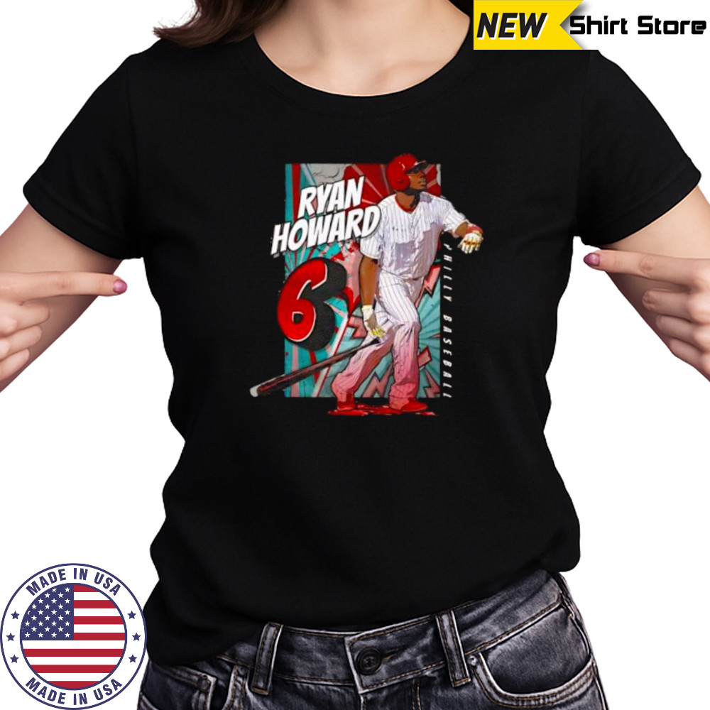 Ryan howard philadelphia comicbook shirt Women's T-shirt