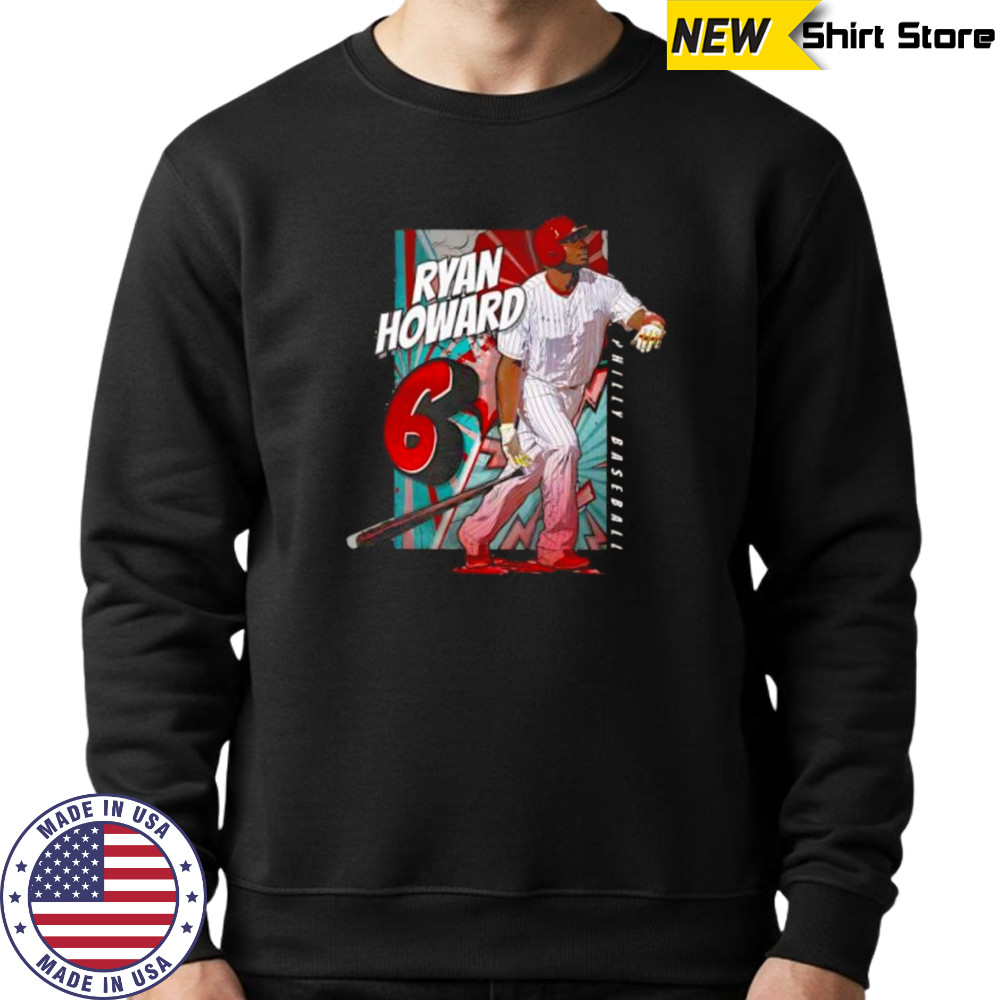 Ryan howard philadelphia comicbook shirt Sweatshirt