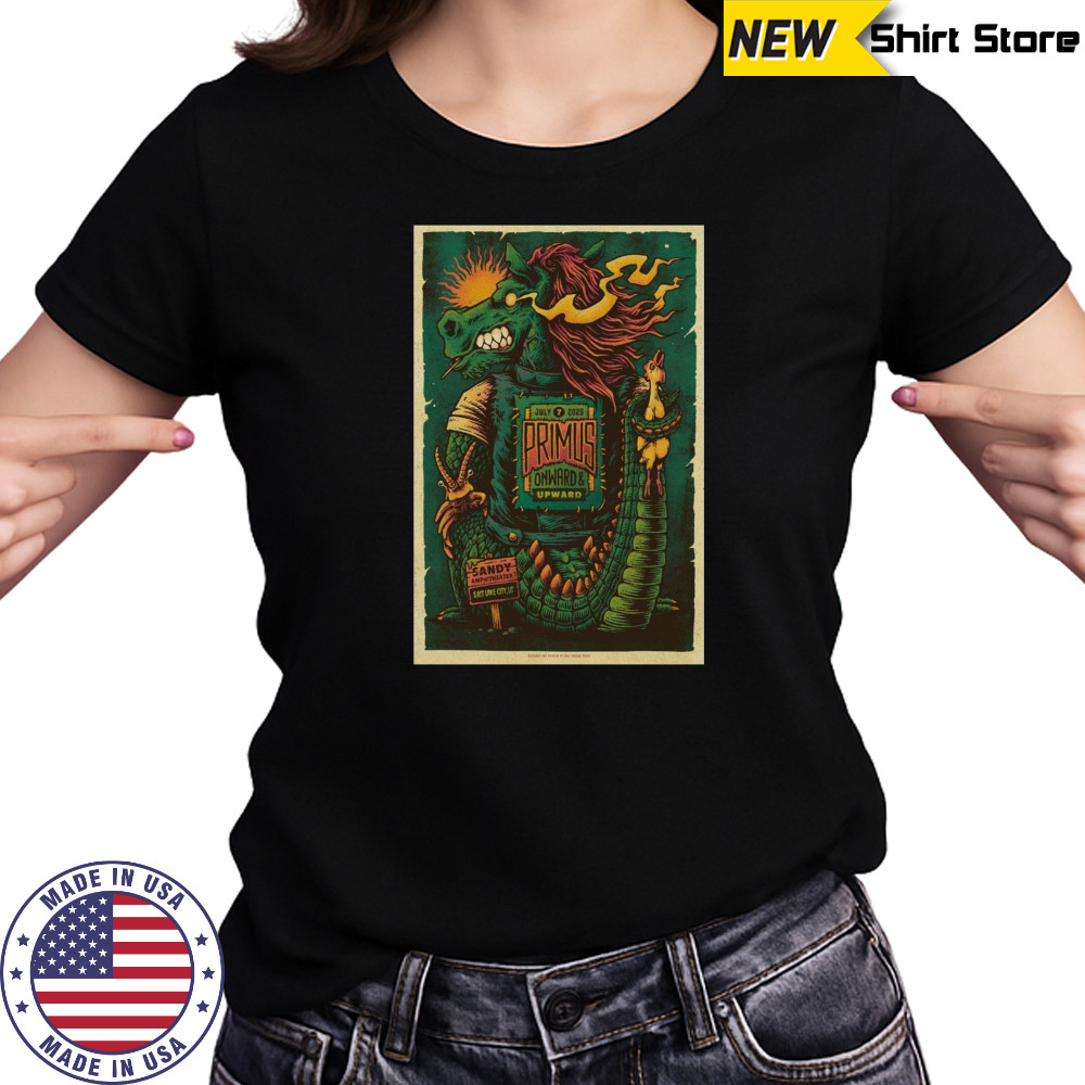 Sandy Amphitheater Primus 07 07 2025 Poster T-Shirt Women's T-shirt