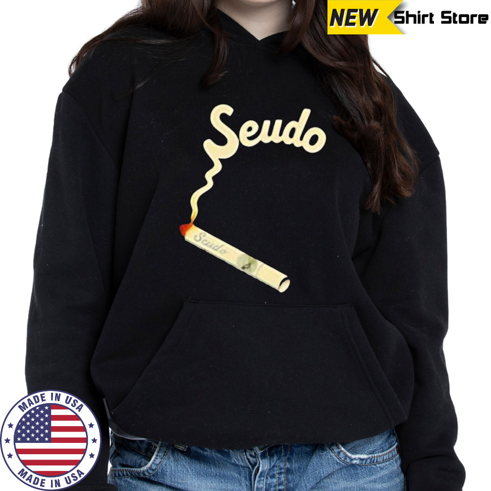 Seudo cigarette shirt Hoodie