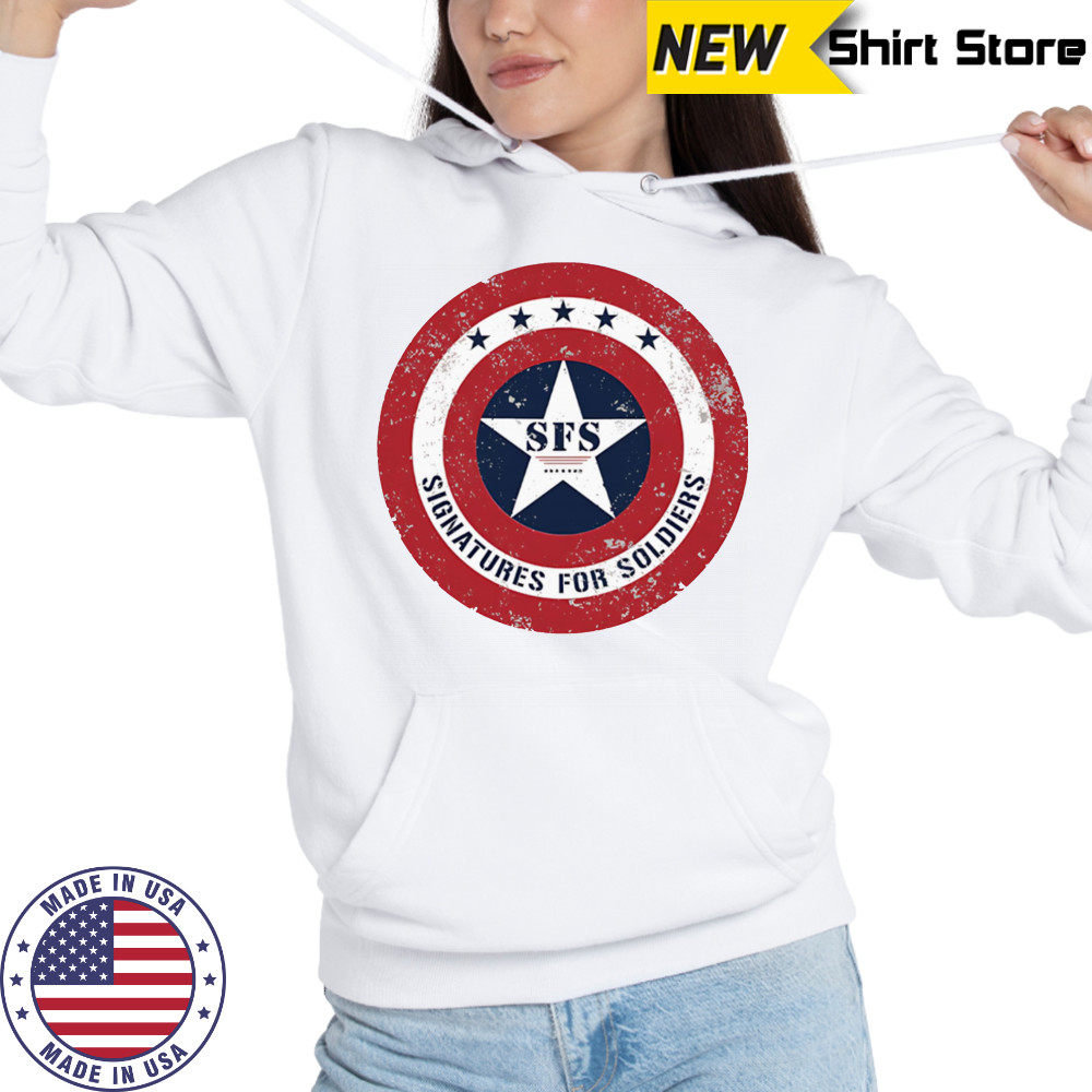 Signatures for Soldiers American Captain Star shirt Hoodie