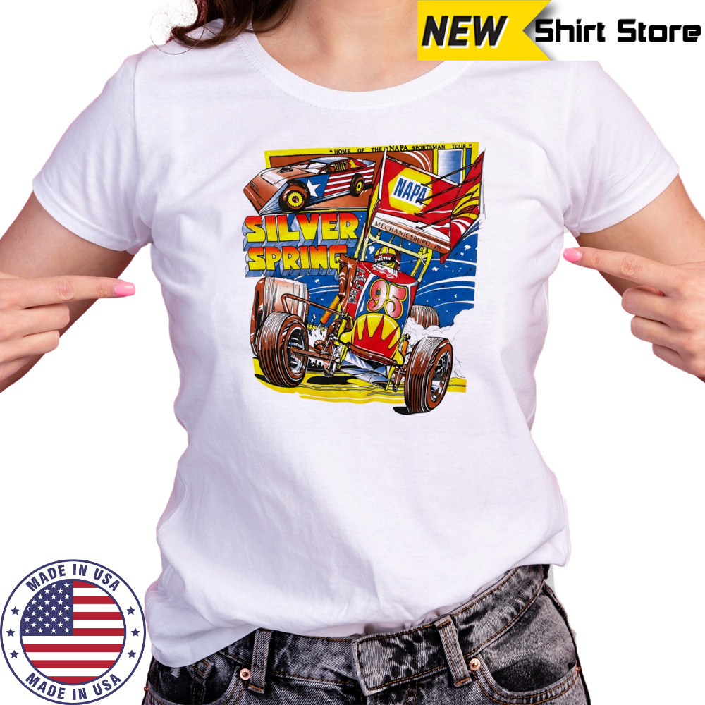 Silver Spring Speedway Sprint Car 90s Racing Car shirt Women's T-shirt