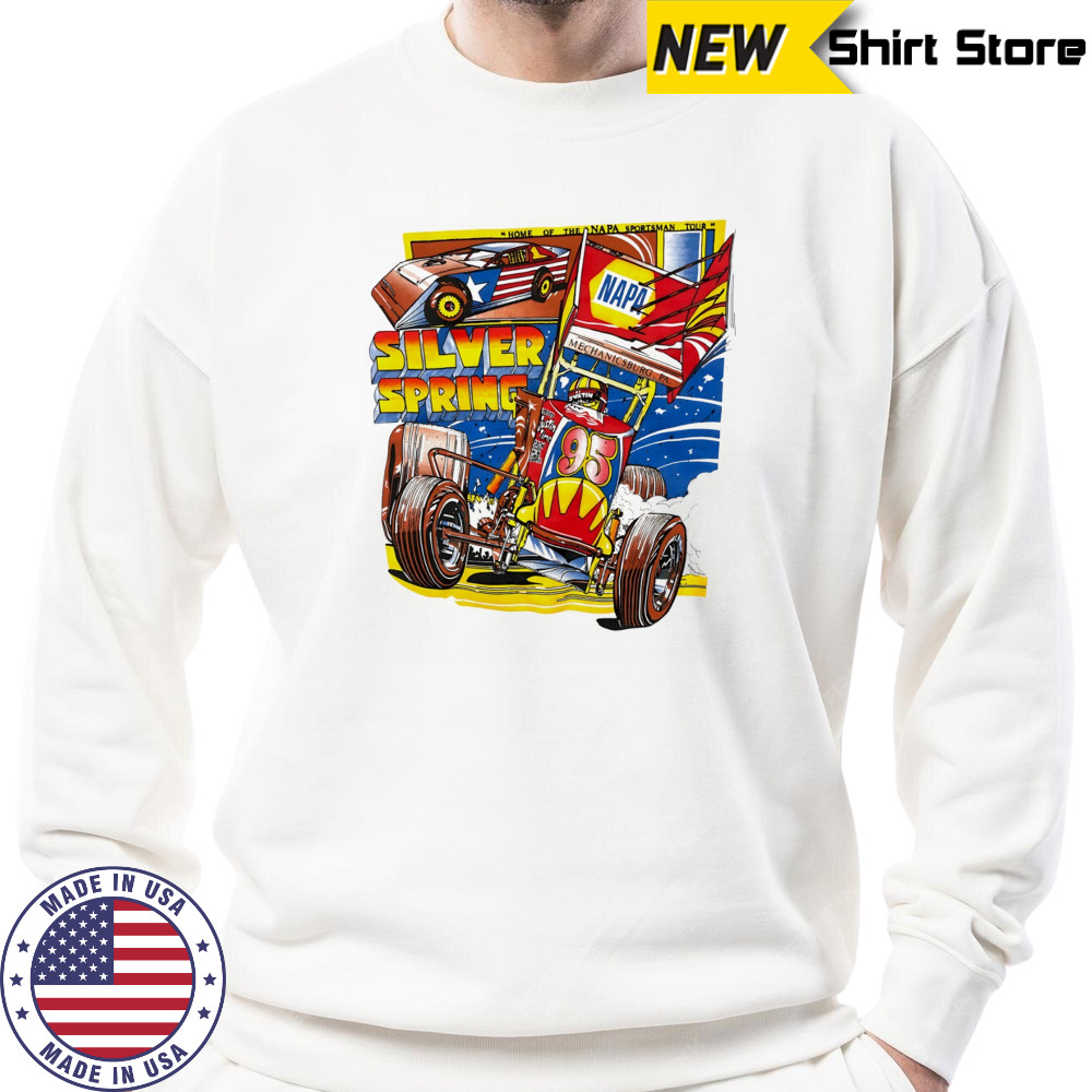 Silver Spring Speedway Sprint Car 90s Racing Car shirt Sweatshirt