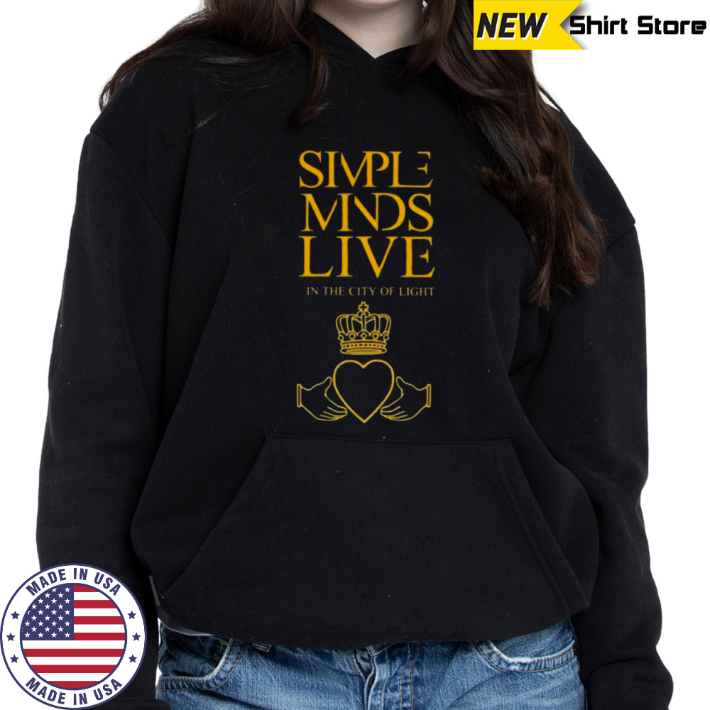 Simple Minds Live in the city of light shirt Hoodie