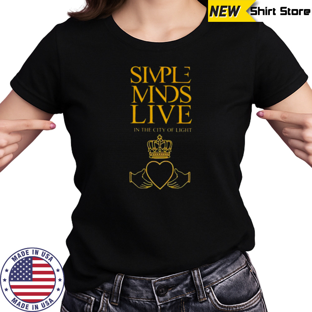 Simple Minds Live in the city of light shirt Women's T-shirt