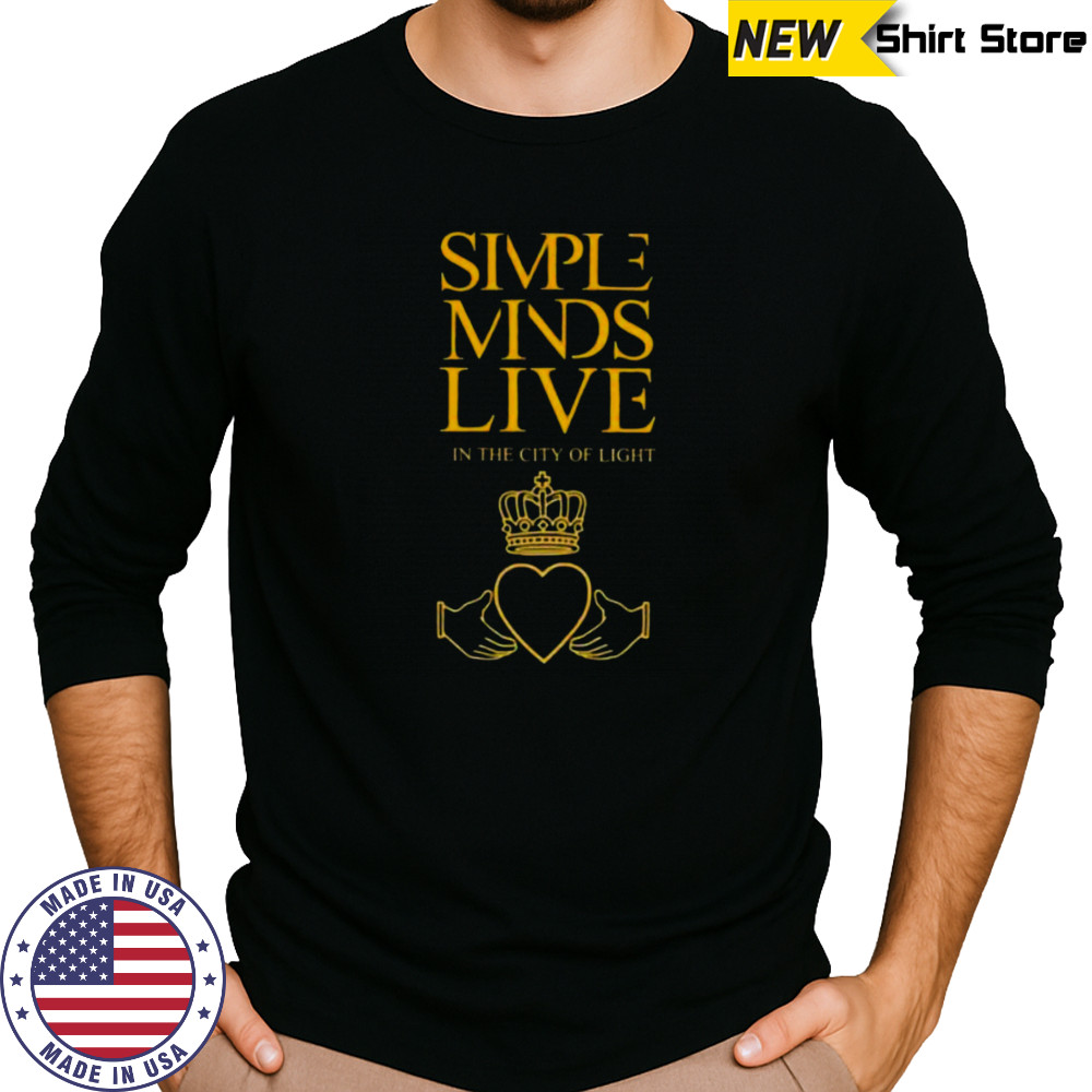 Simple Minds Live in the city of light shirt Long Sleeved
