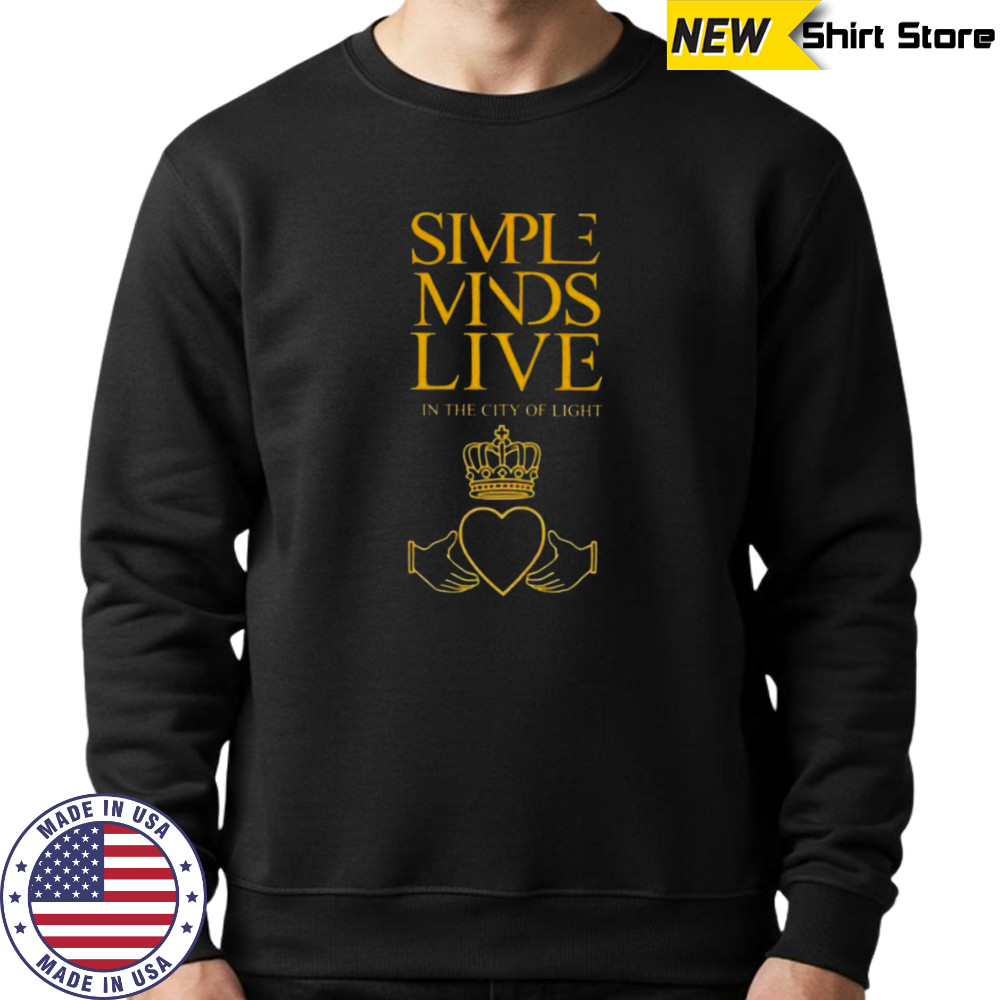 Simple Minds Live in the city of light shirt Sweatshirt