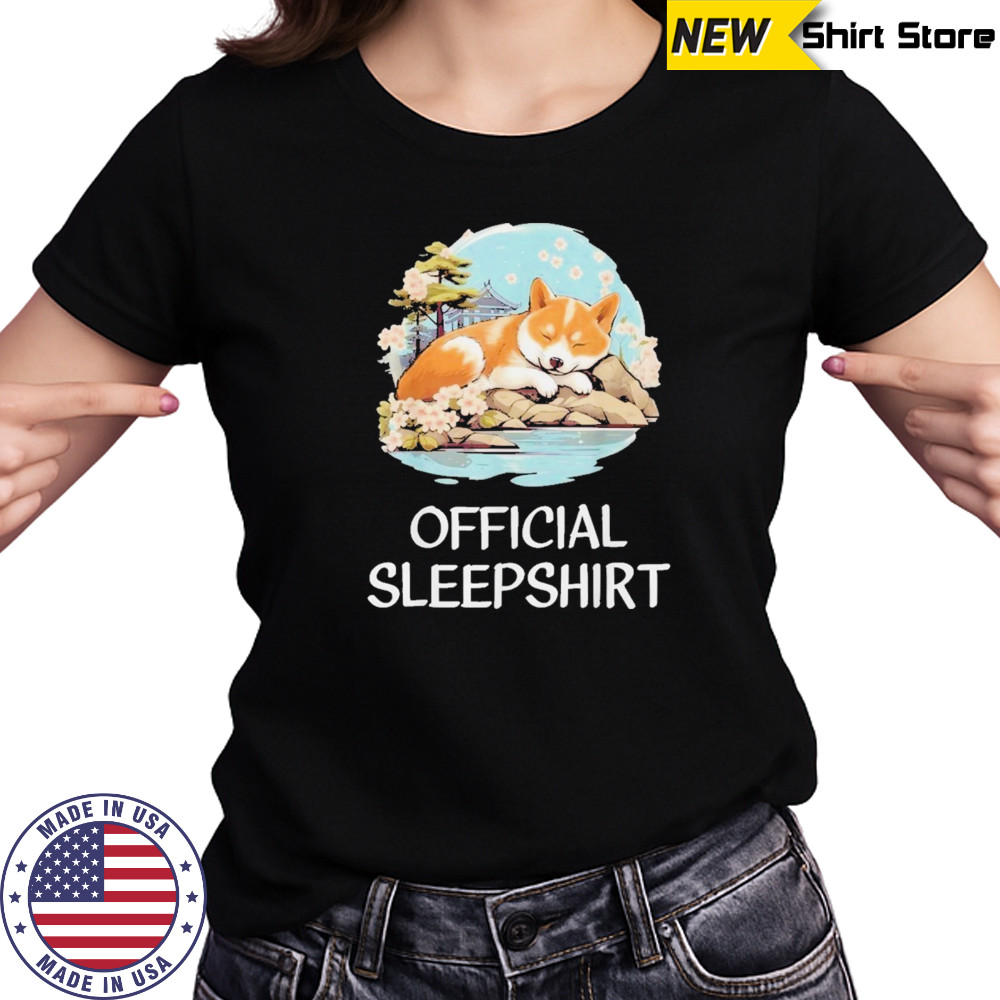 Sleepshirt Shiba Inu Pajama T-Shirt Women's T-shirt