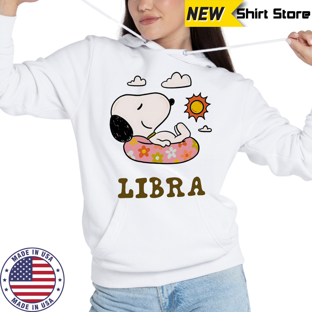Snoopy Libra Zodiac shirt Hoodie