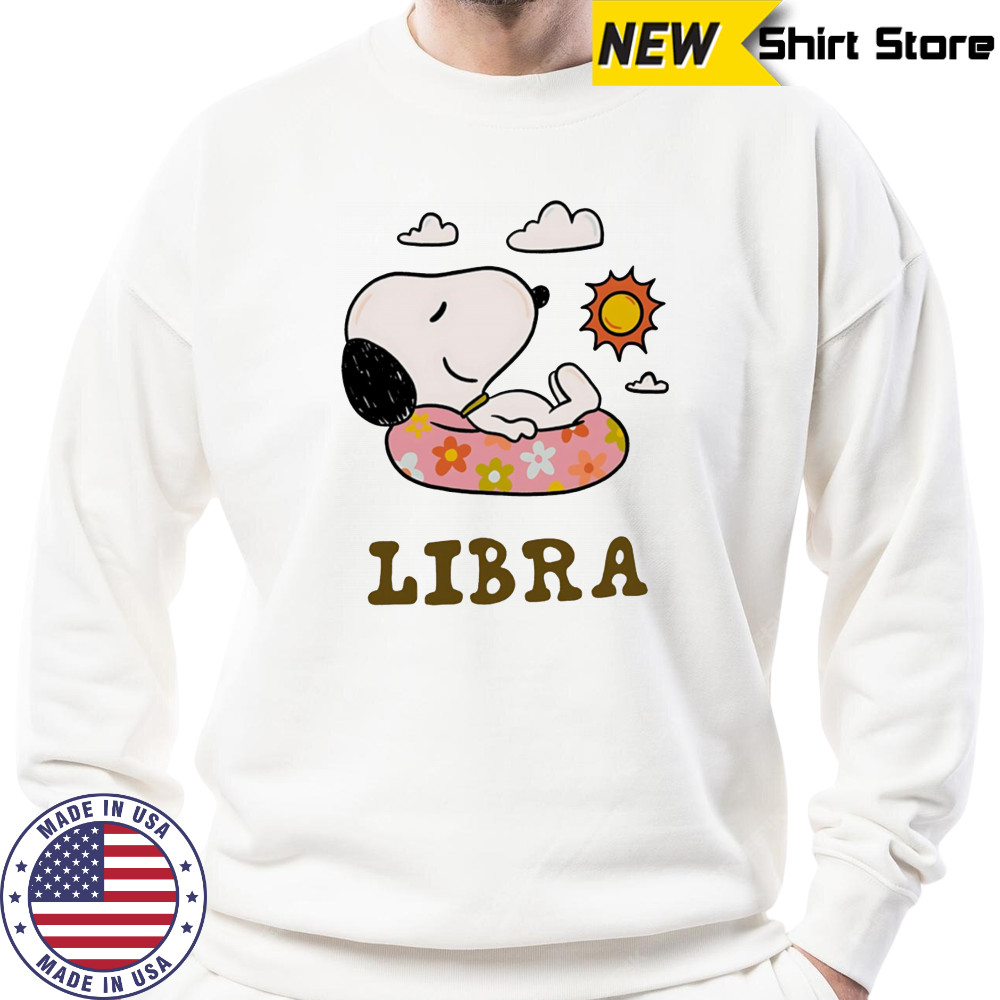Snoopy Libra Zodiac shirt Sweatshirt