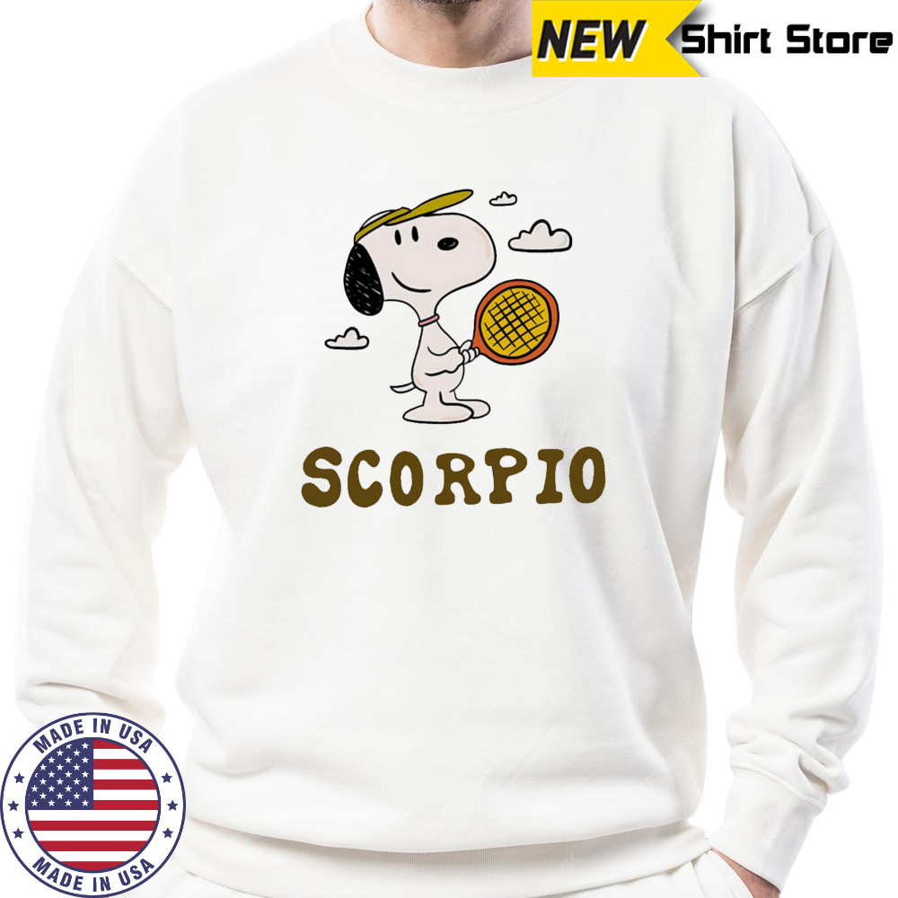 Snoopy Scorpio Zodiac shirt Sweatshirt