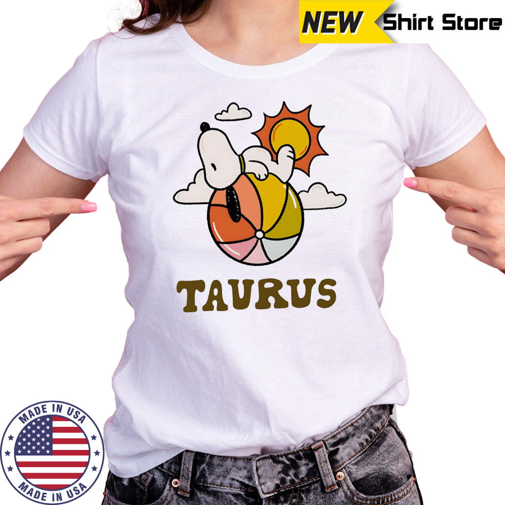 Snoopy Taurus Zodiac shirt Women's T-shirt