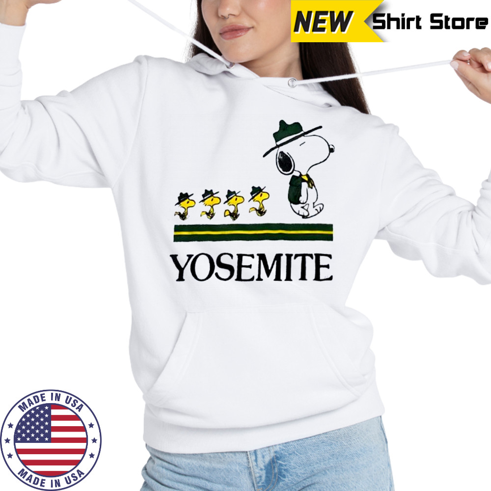 Snoopy Yosemite vintage shirt Hoodie