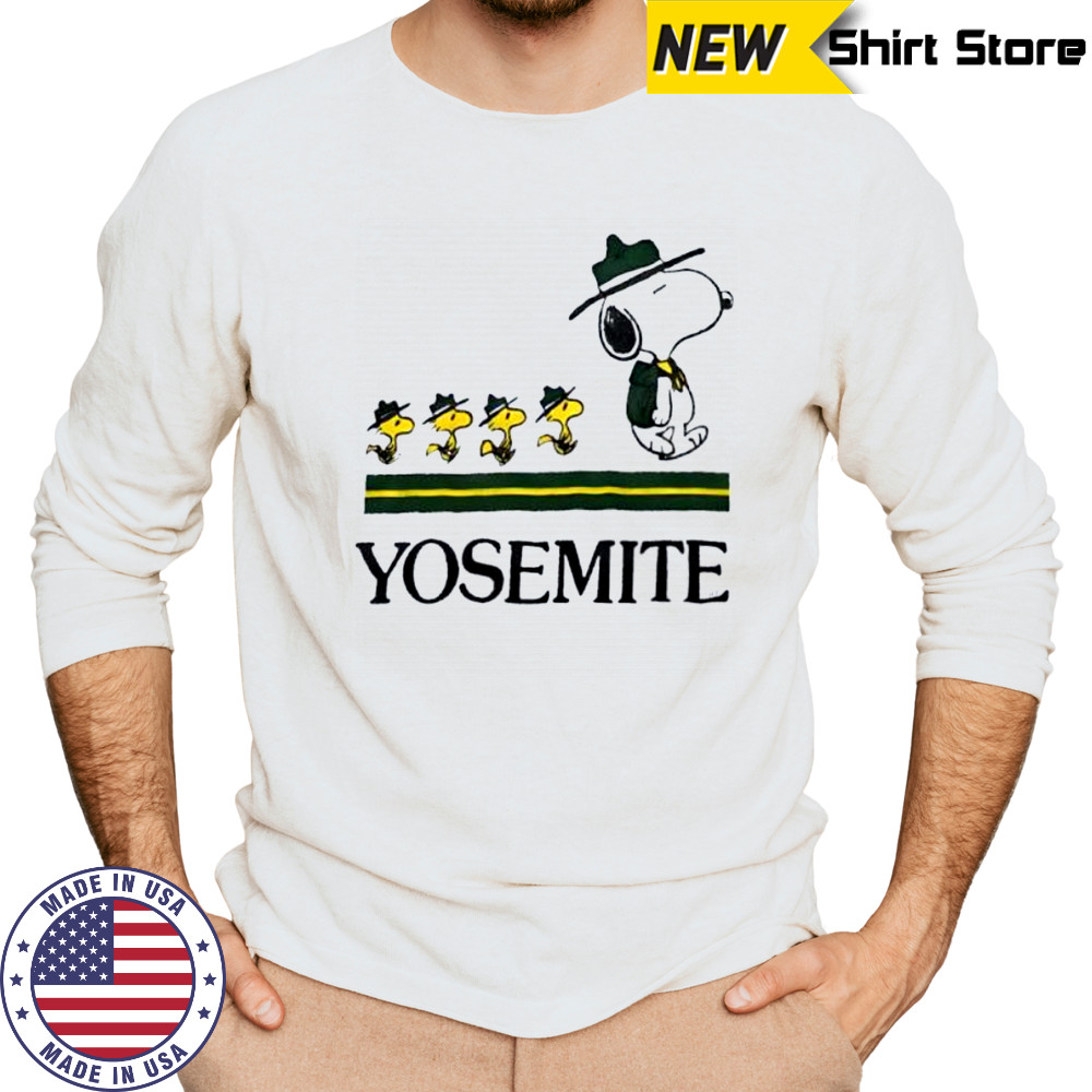 Snoopy Yosemite vintage shirt Long Sleeved