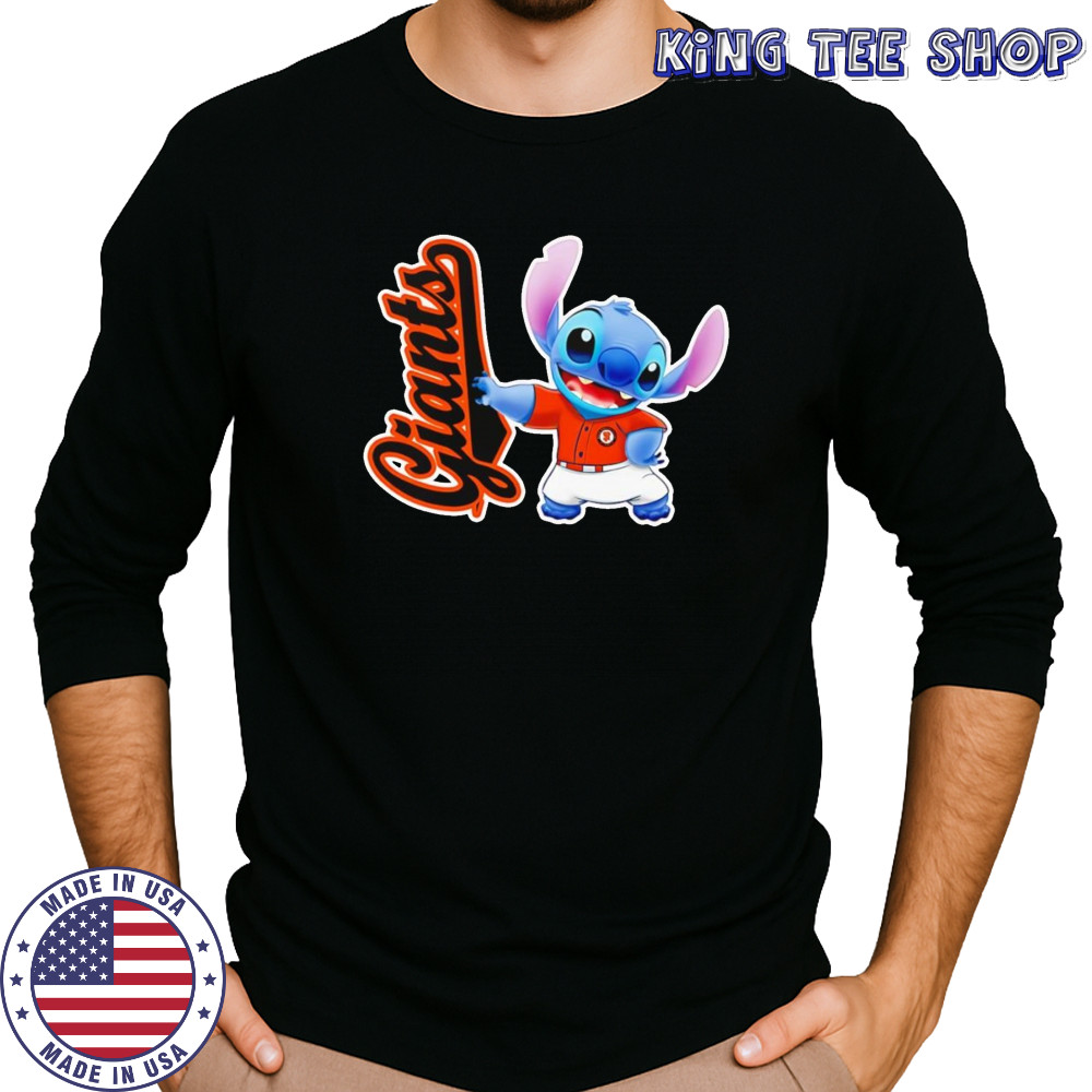 Stitch San Francisco Giants shirt Long Sleeved