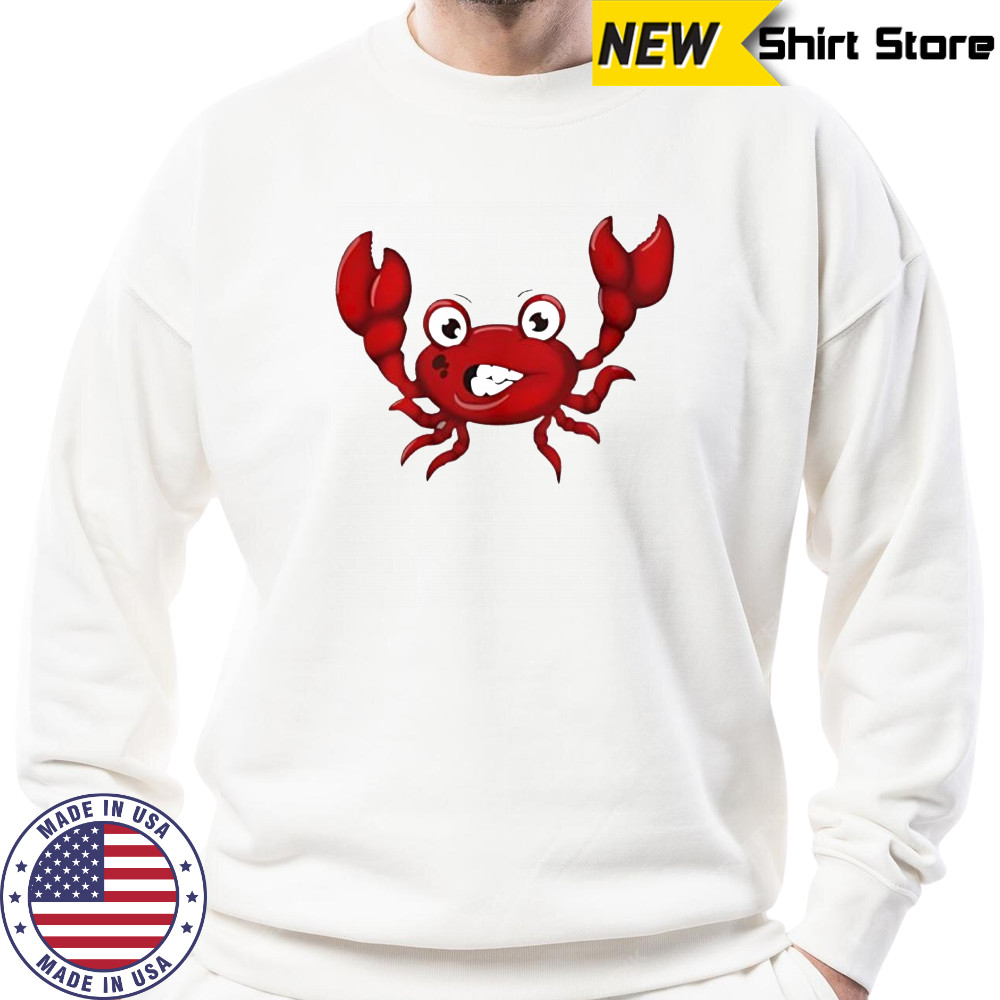 Superstore Jerry Crabby red shirt Sweatshirt