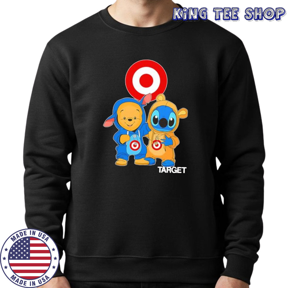 Target pooh and stitch friends shirt Sweatshirt