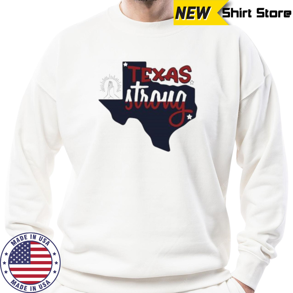 Texas Strong Map shirt Sweatshirt