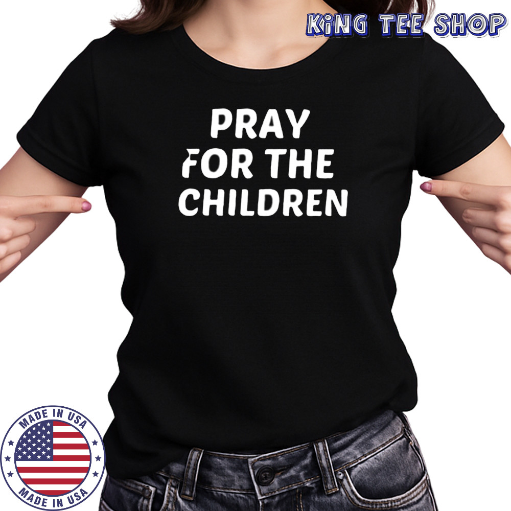 Texas strong pray for the children shirt Women's T-shirt