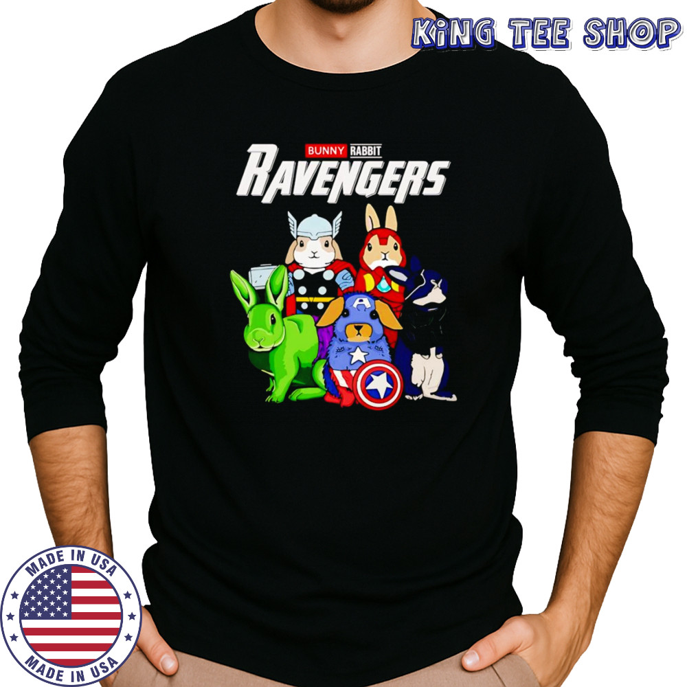 The Ravengers Superheroes Bunny shirt Long Sleeved