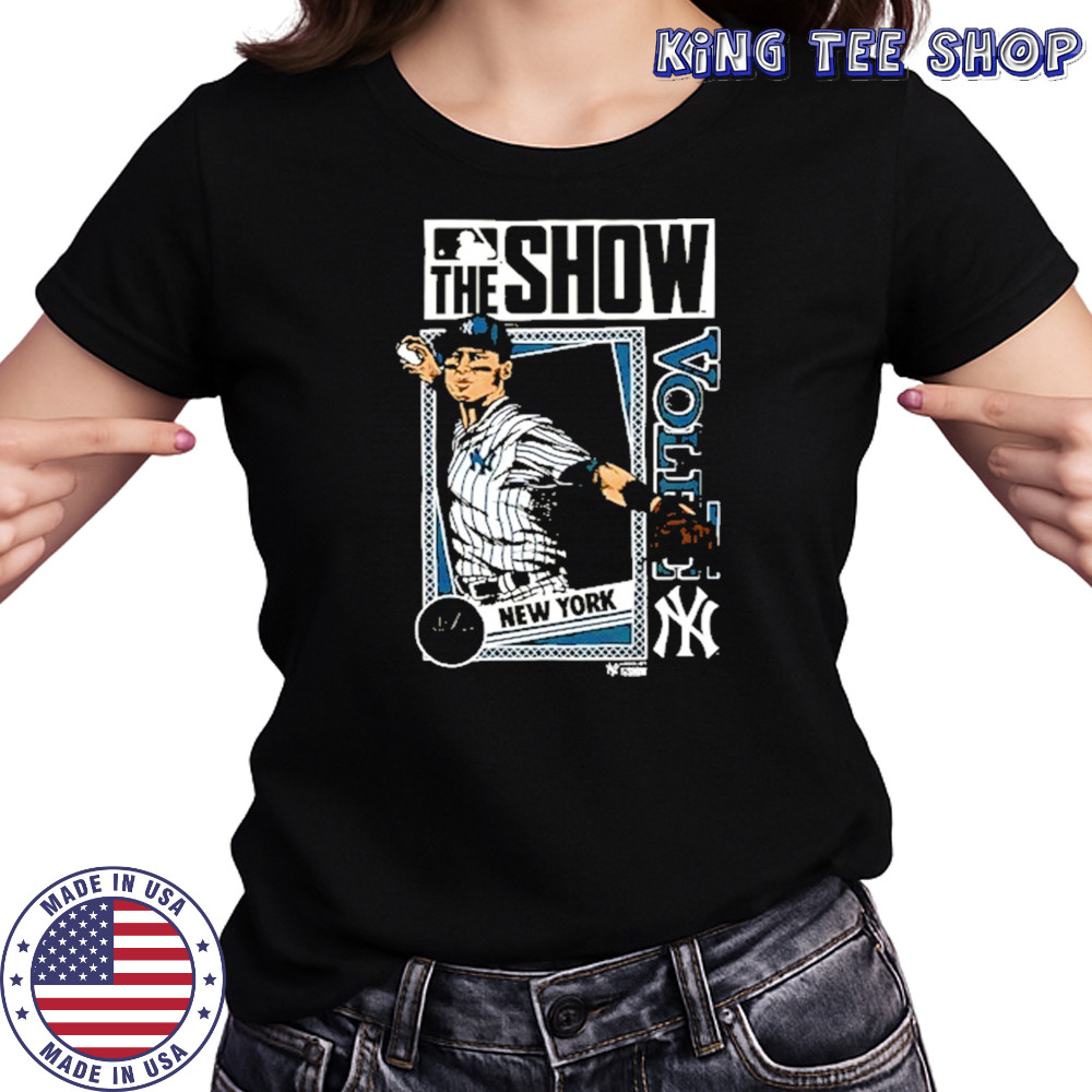 The Show Anthony Volpe New York Yankees MLB Baseball cartoon shirt Women's T-shirt