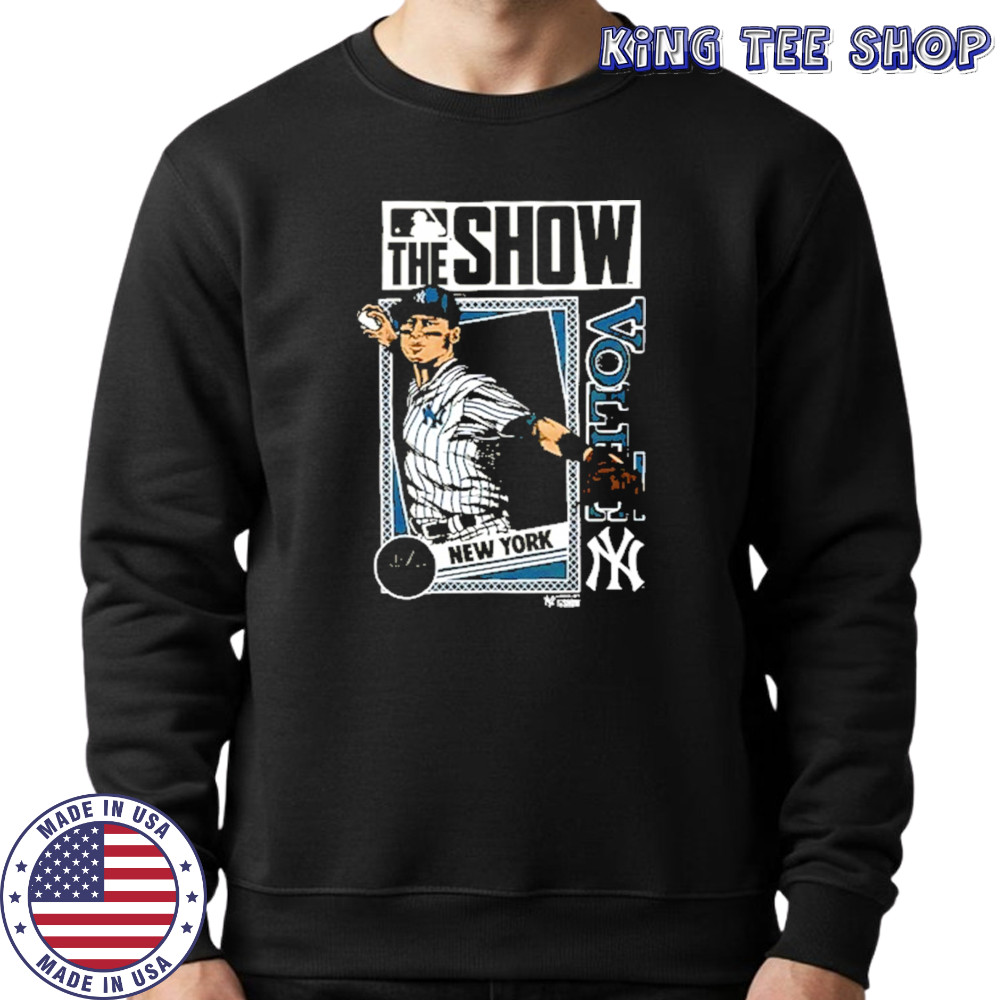The Show Anthony Volpe New York Yankees MLB Baseball cartoon shirt Sweatshirt