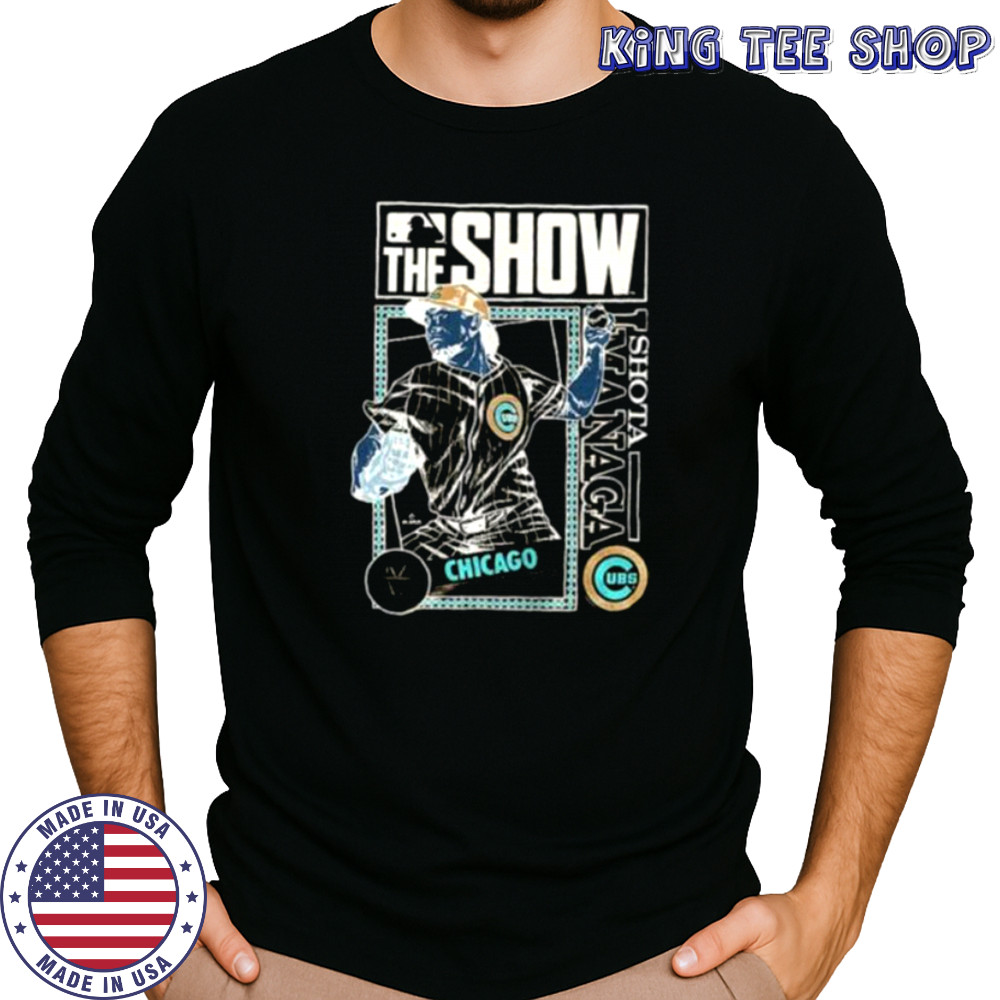 The Show Imanaga Shota Chicago Cubs MLB Baseball cartoon shirt Long Sleeved