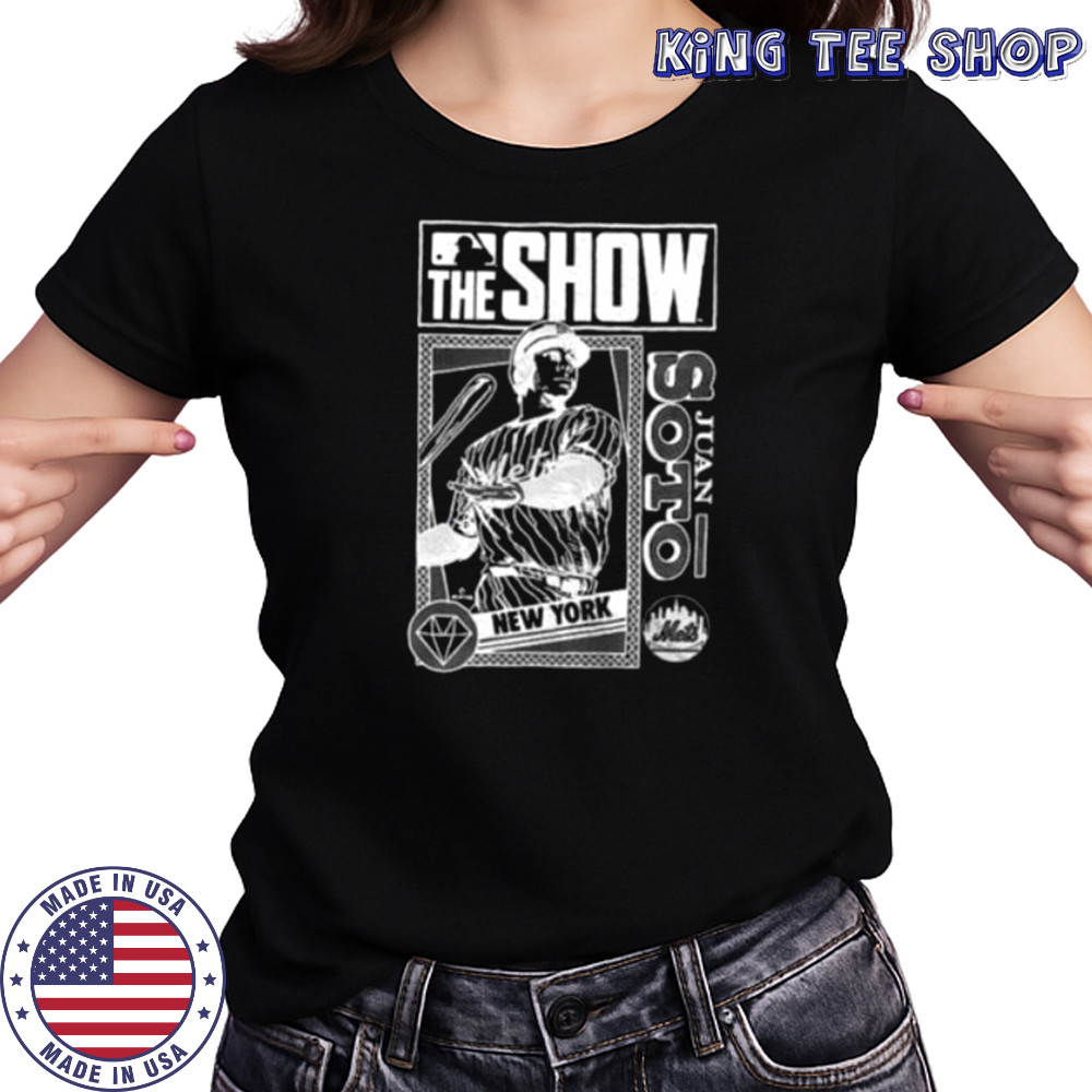 The Show Juan Soto New York Mets MLB Baseball cartoon shirt Women's T-shirt