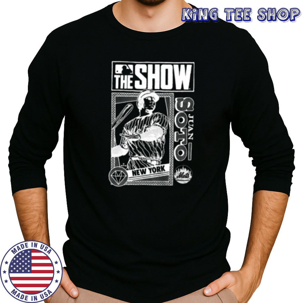 The Show Juan Soto New York Mets MLB Baseball cartoon shirt Long Sleeved