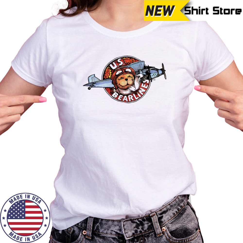 U.S. Bearlines Airplane Pilot shirt Women's T-shirt