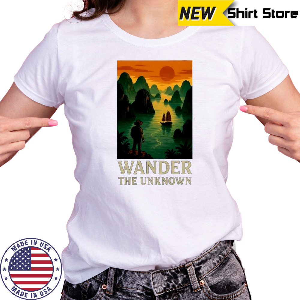 Wander the Unknown ocean ancient shirt Women's T-shirt
