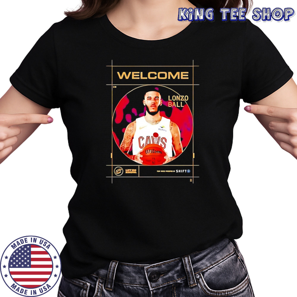 Welcome Lonzo Ball Cleveland Cavalier shirt Women's T-shirt