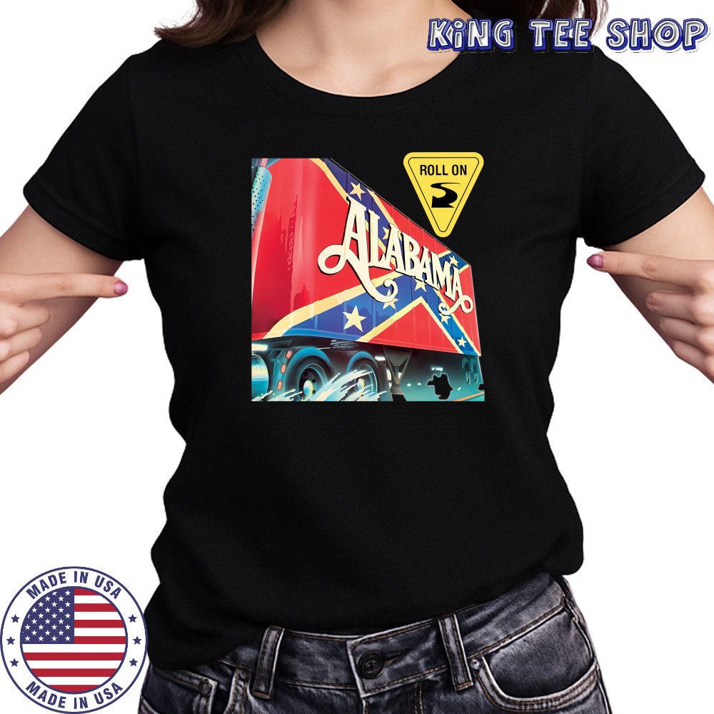 Alabama Band Roll On British Flag T-Shirt Women's T-shirt