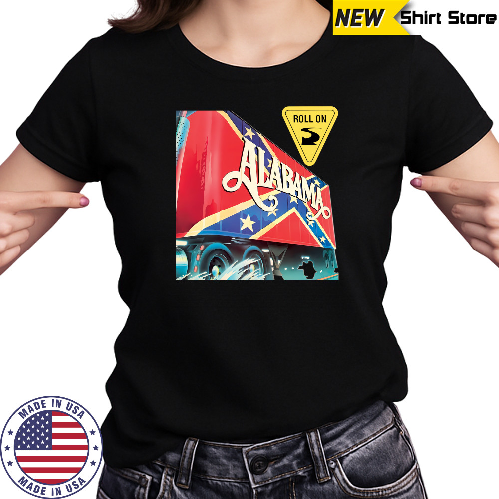 Alabama Band Roll On British Flag T-Shirt Women's T-shirt