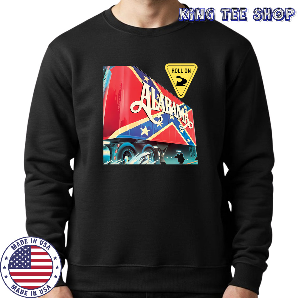Alabama Band Roll On British Flag T-Shirt Sweatshirt