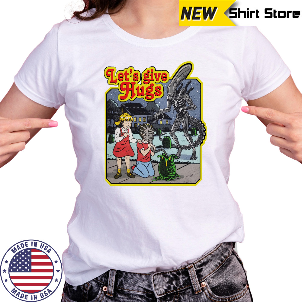 Alien let’s give hugs T-shirt Women's T-shirt