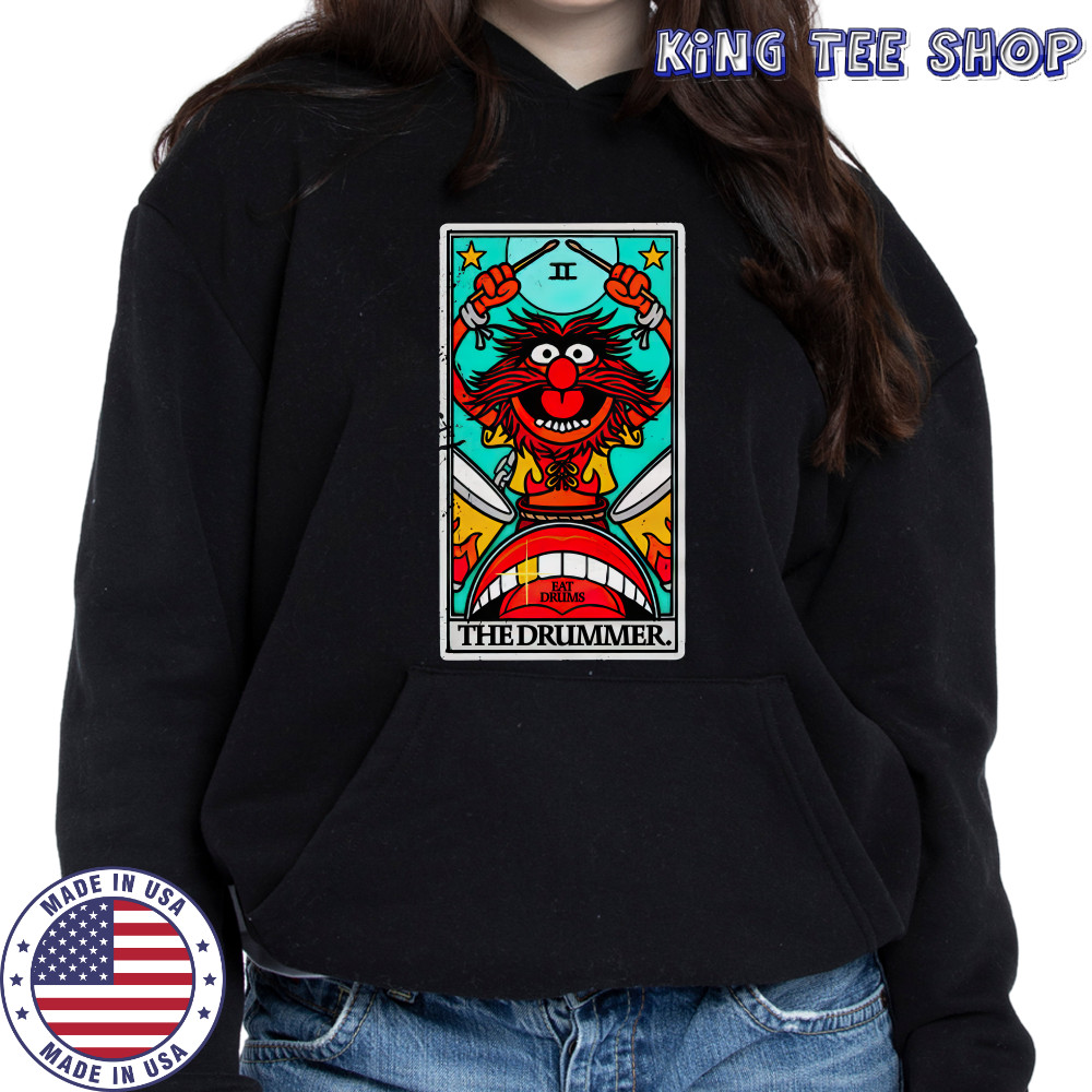 Animal The Muppets The Drummer tarot card shirts Hoodie