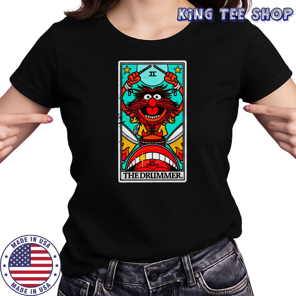 Animal The Muppets The Drummer tarot card shirts Women's T-shirt