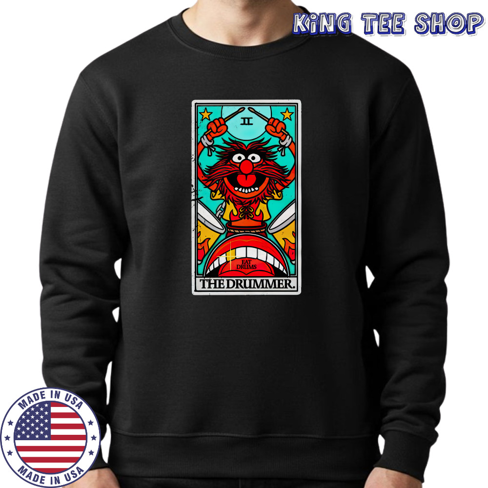 Animal The Muppets The Drummer tarot card shirts Sweatshirt