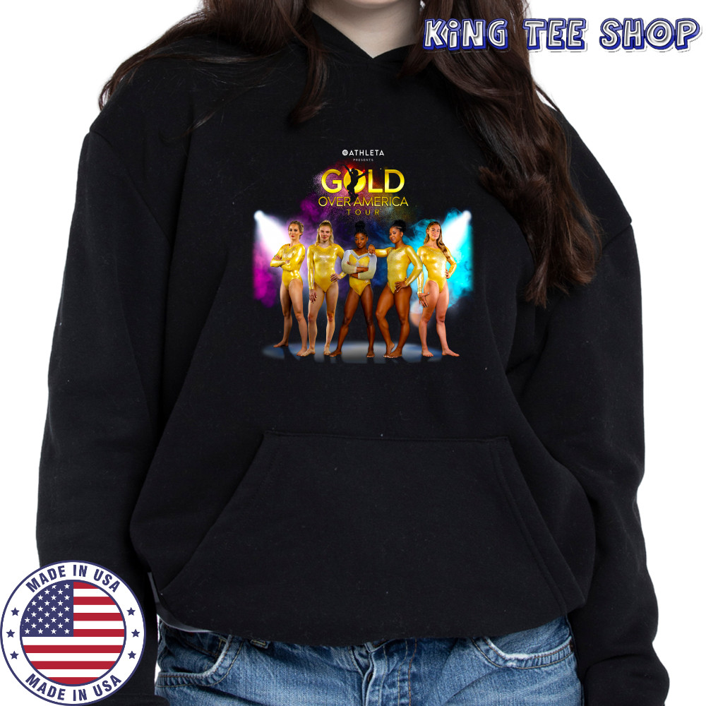 Athleta Presents Gold Over America Tour 2021 T-shirt Hoodie