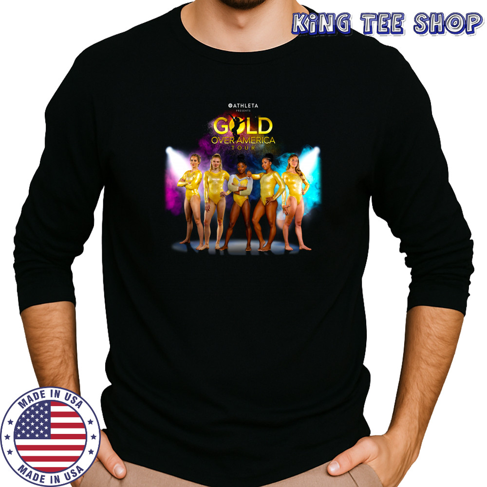 Athleta Presents Gold Over America Tour 2021 T-shirt Long Sleeved