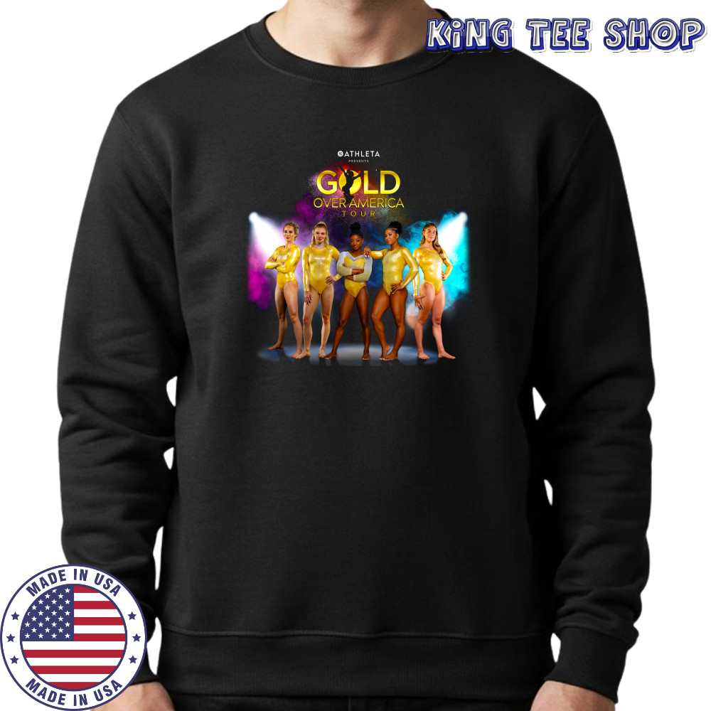 Athleta Presents Gold Over America Tour 2021 T-shirt Sweatshirt