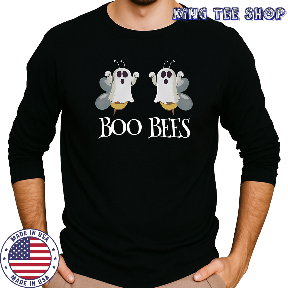 Boo Bees Naughty Halloween Costume Funny Women Gift Shirt Long Sleeved