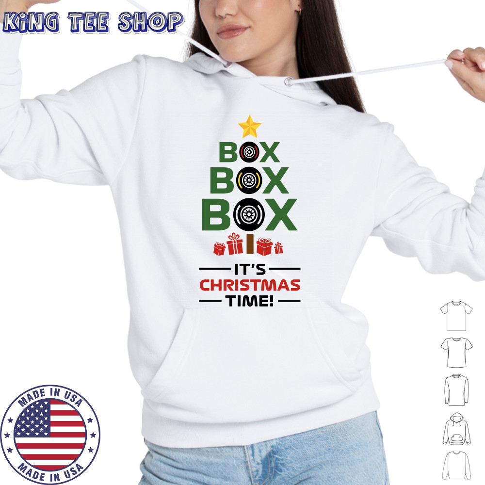 Box Box Box It’s Christmas Time F1 Xmas shirt Hoodie