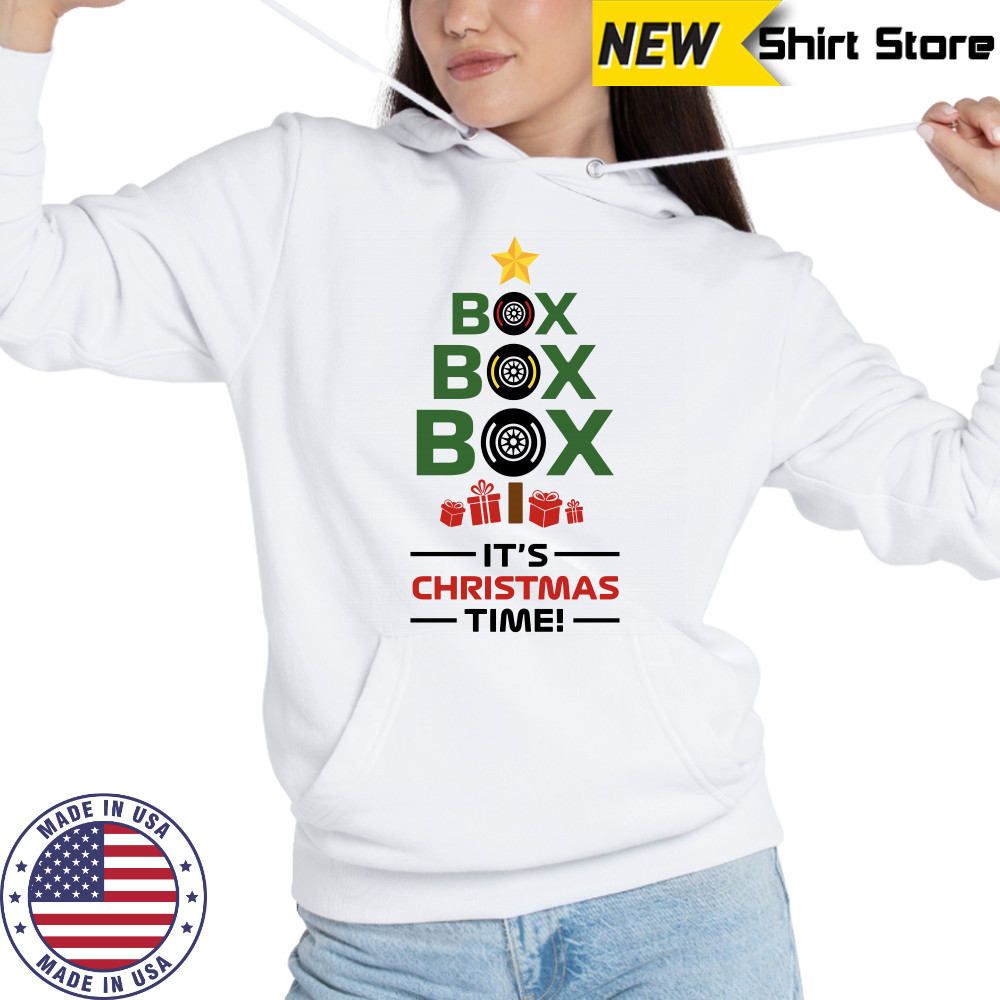 Box Box Box It’s Christmas Time F1 Xmas shirt Hoodie