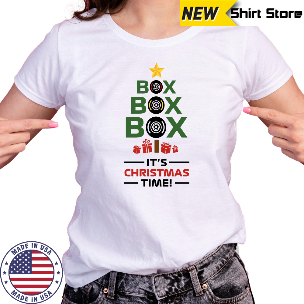Box Box Box It’s Christmas Time F1 Xmas shirt Women's T-shirt