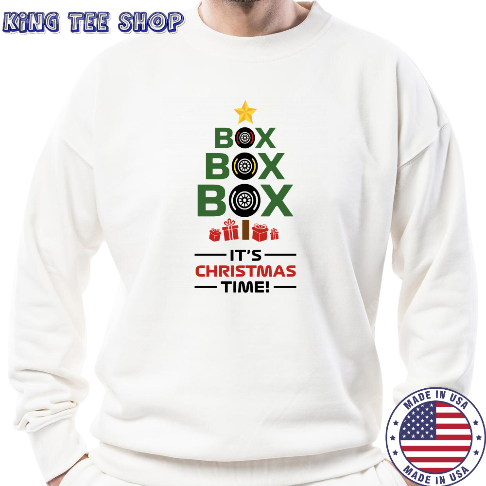 Box Box Box It’s Christmas Time F1 Xmas shirt Sweatshirt