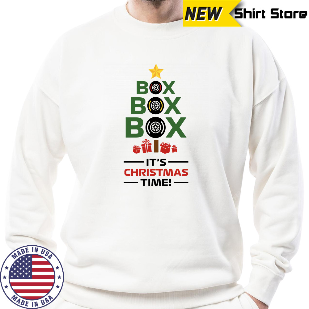 Box Box Box It’s Christmas Time F1 Xmas shirt Sweatshirt